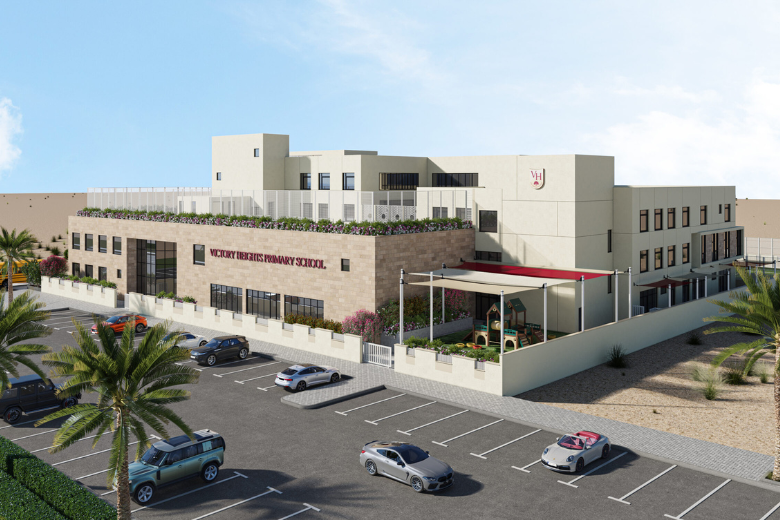 Exterior image of Victory Heights Primary School City of Arabia 2