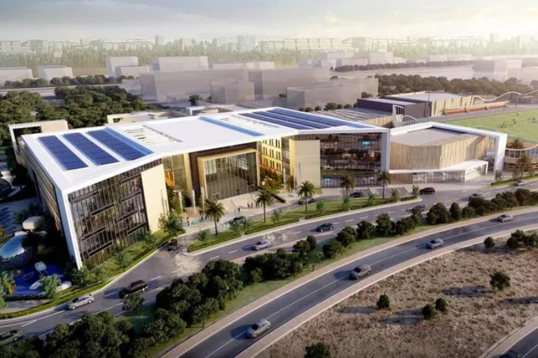GEMS School of Research and Innovation exterior shot