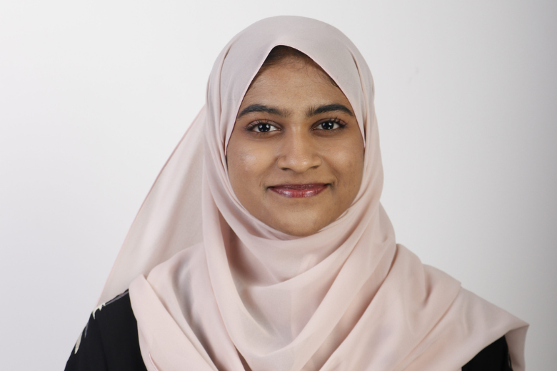 Siddeeqa Ashraff Portrait - Heiott Watt University Dubai Student