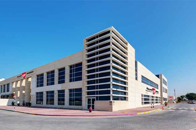 Yasmina American School Opening in Abu Dhabi exterior shot