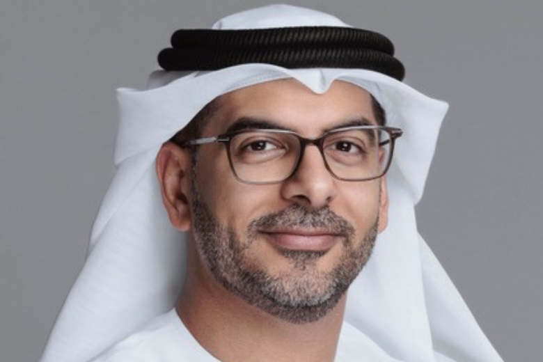 Portrait of Talal Al Dhiyebi, Group Chief Executive Officer of Aldar, announcing the launch of King’s College School Abu Dhabi.