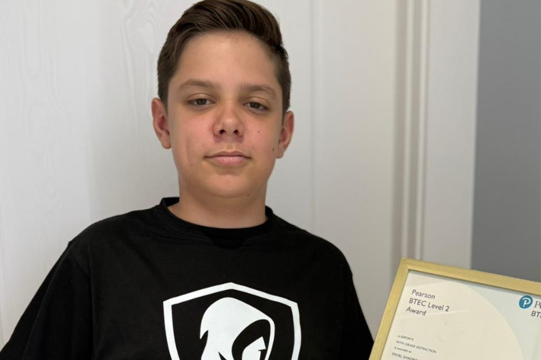 Student Pavel shares his success story in the EStars BTEC in Esports