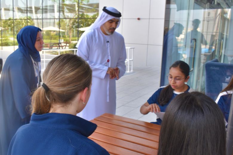 Inaya Zaidi with peers during leadership and community activities