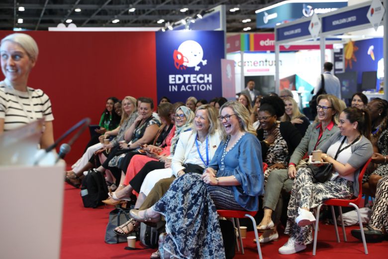 Educators exploring innovative learning solutions at GESS Dubai 2025 exhibition at Dubai World Trade Centre