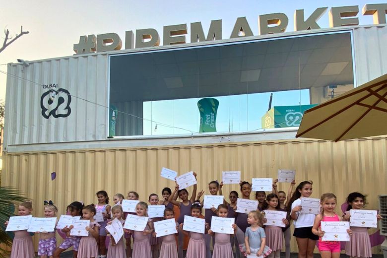 Young children participating in fun workshops at The Ripe Market