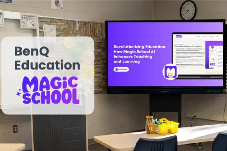 AI powered tools on BenQ interactive board