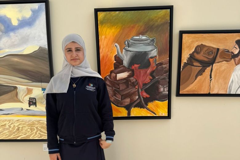 Students to express their ideas through art while actively engaging with the UAE’s rich cultural and artistic community.