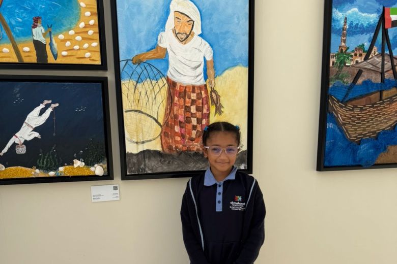 Selected student artworks will be displayed for sale at the Louvre