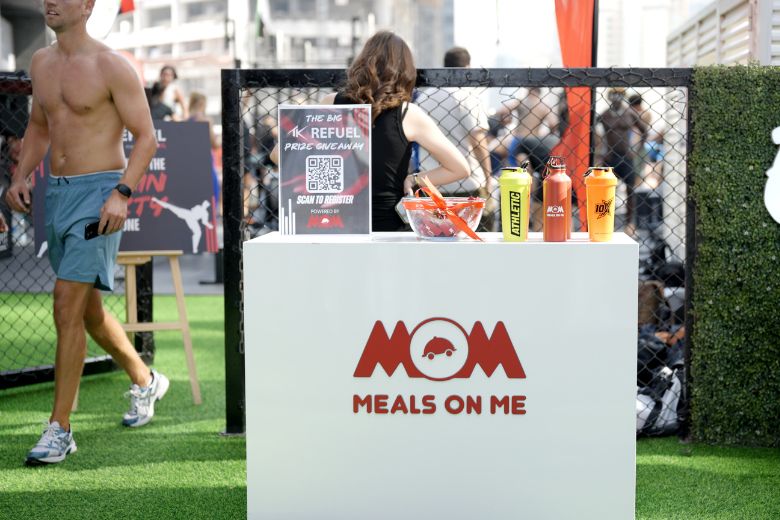 Meals On Me delivered a high-impact outdoor activation on 15 November with the theme Refuel.