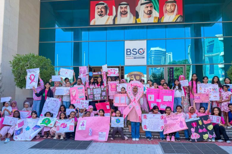 Throughout October, the NPE schools were once again decked in pink