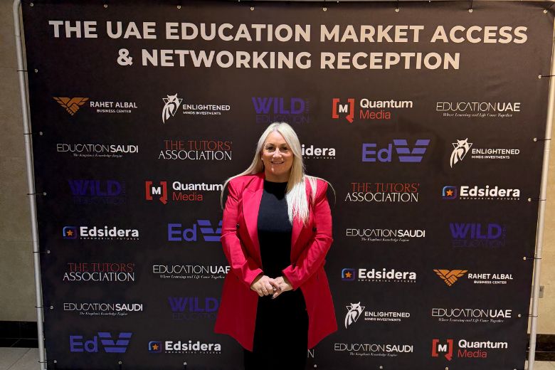 Laura Wojciechowski (Quantum Media) at the first trade mission event.