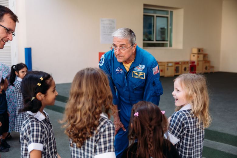 Brighton College Abu Dhabi and Brighton College Dubai welcomed Dr Don Thomas
