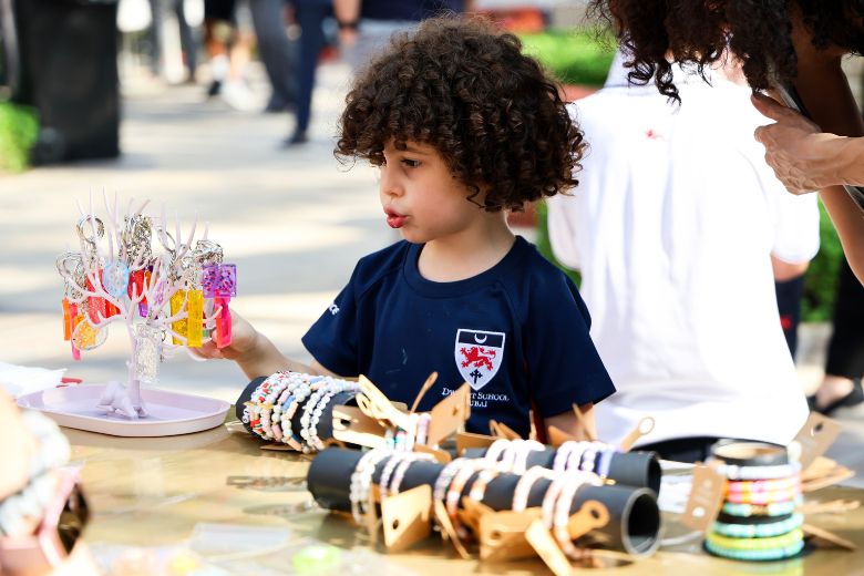 Dwight School Dubai Winter Fayre social enterprise initiative