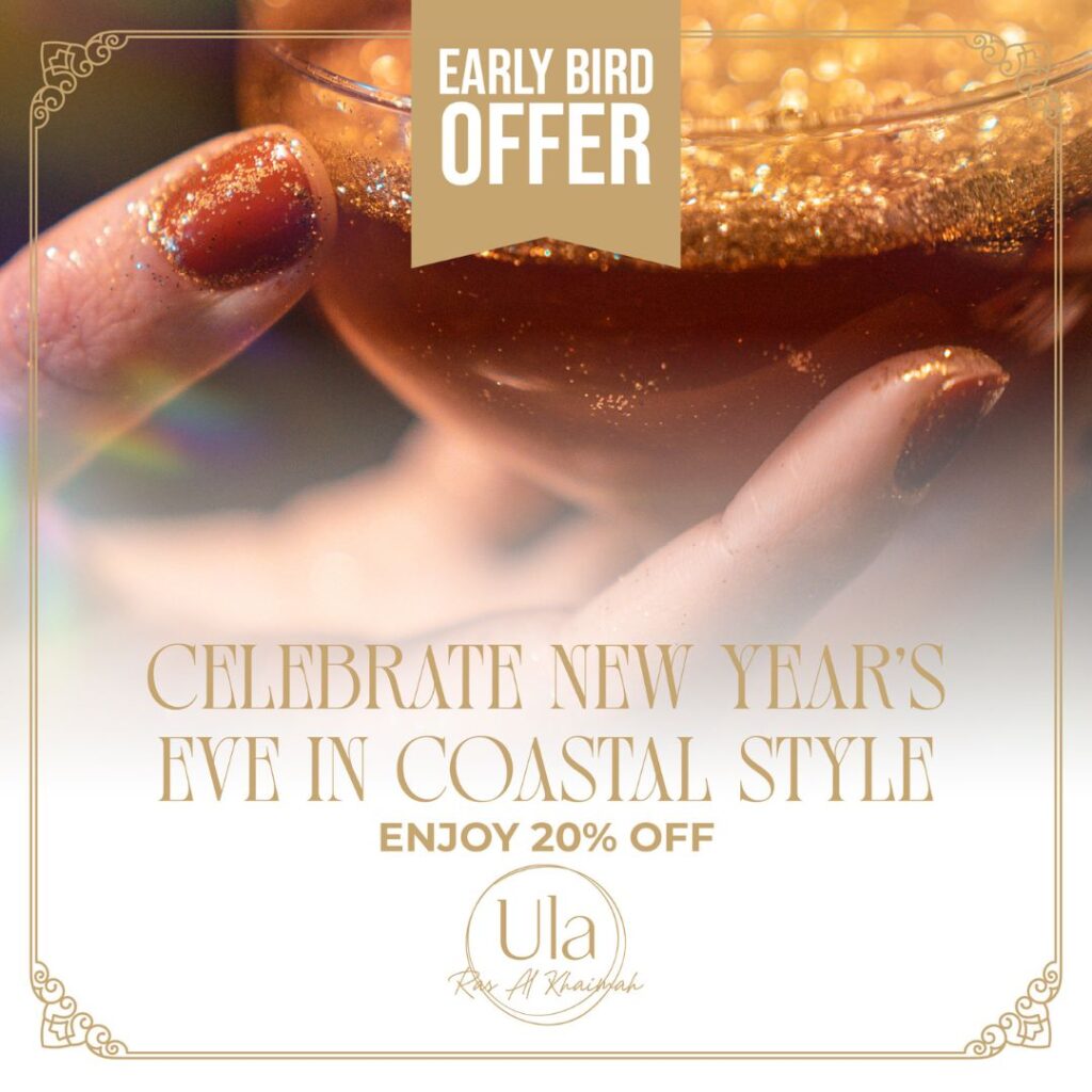 Celebrate New Year's Eve ib Style at Ula-Ras Al Khaimah