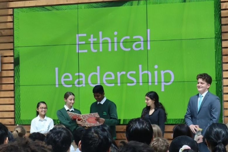 Students participating in career reflection activities at Arbor School