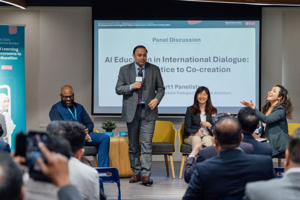 Education leaders from the Middle East and Taiwan engage in dialogue on AI, ethics, and the future of learning at the EduVision Summit 2025