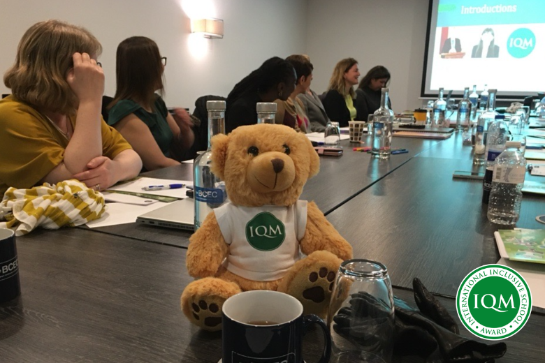 IQM’s Dexter. Every school that achieves the International Inclusive School or Centre of Excellence Award receives its own Dexter as part of its recognition