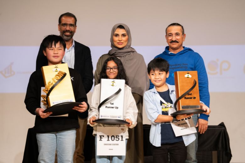 ICS Al Manhal students achieve national success at the UAE Spelling Bee Finals