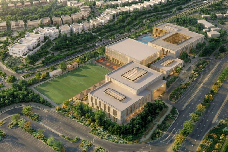 New Nord Anglia Education School in Production City Aerial View