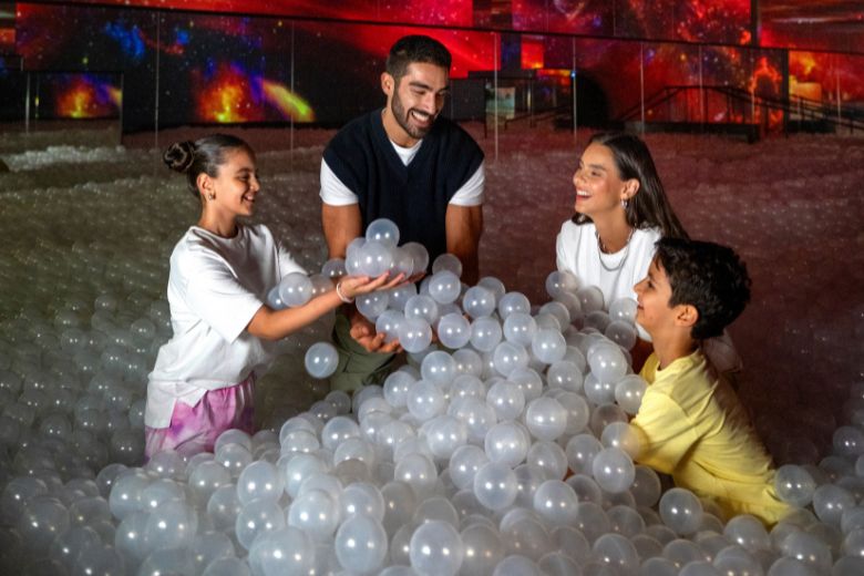 Indoor immersive entertainment experience for families in Dubai