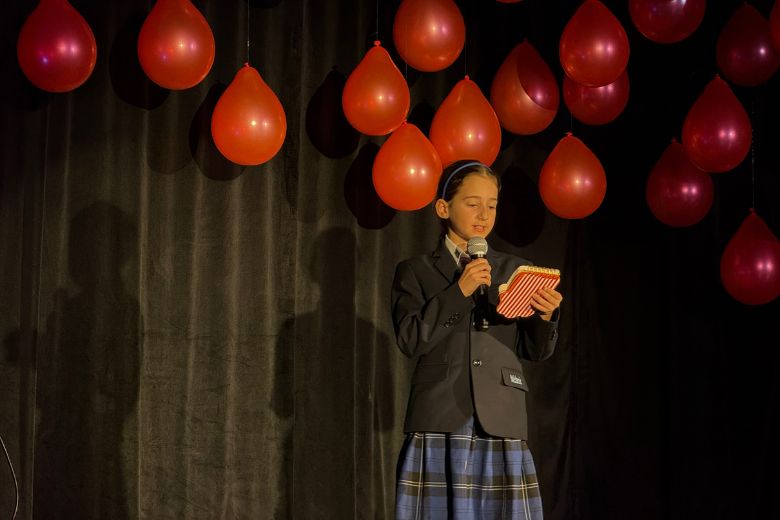 Student taking part in a programme at Brighton College Dubai