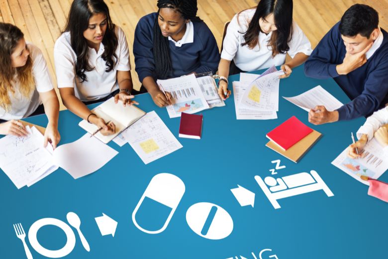 Positive classroom culture with engaged and focused students