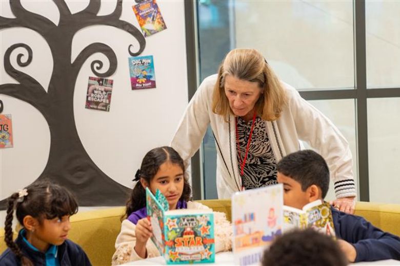 Isobel promoting reading culture in UAE community