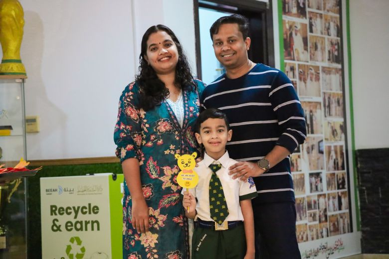 Family engagement activities at school campus