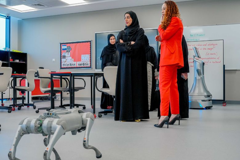 Robotics competition in school STEAM Centre UAE