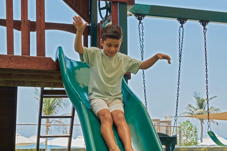 Children playing at Little Bunnies Kids Club Ajman