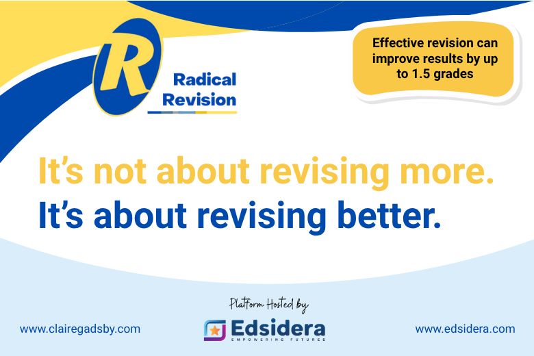 Radical Revision focuses on revising better 