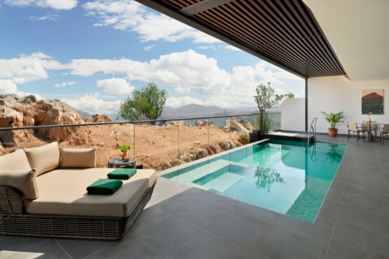 Scenic mountain retreat at Hotel Indigo Jabal Akhdar Resort and Spa in Oman