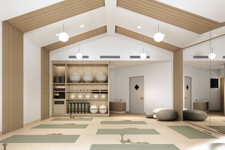 Thoughtfully designed interiors reflect the school's commitment to creating a welcoming and nurturing environment for every student