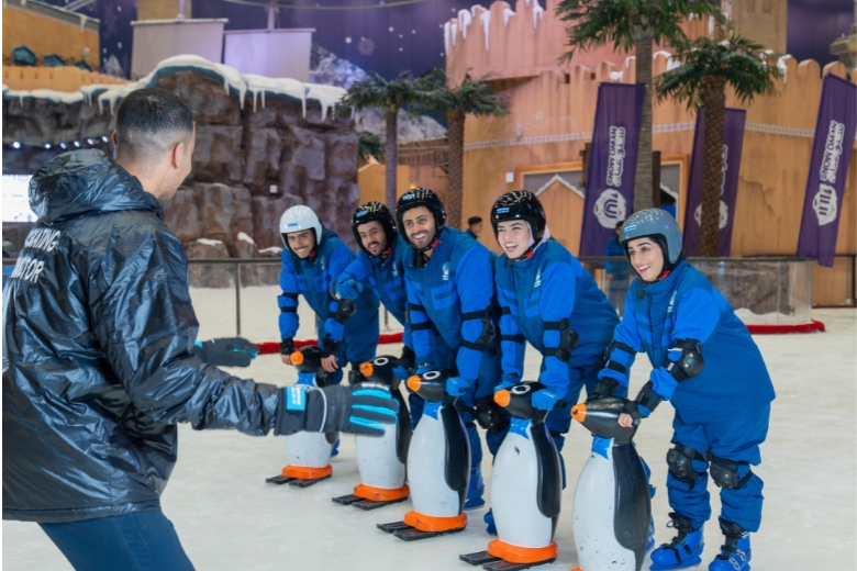 Snow Oman provides year-round winter experiences for visitors of all ages